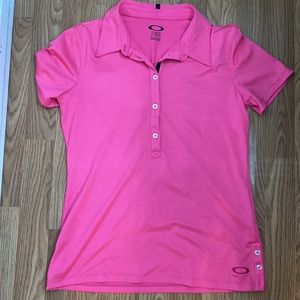 Oakley women’s golf polo shirt size M